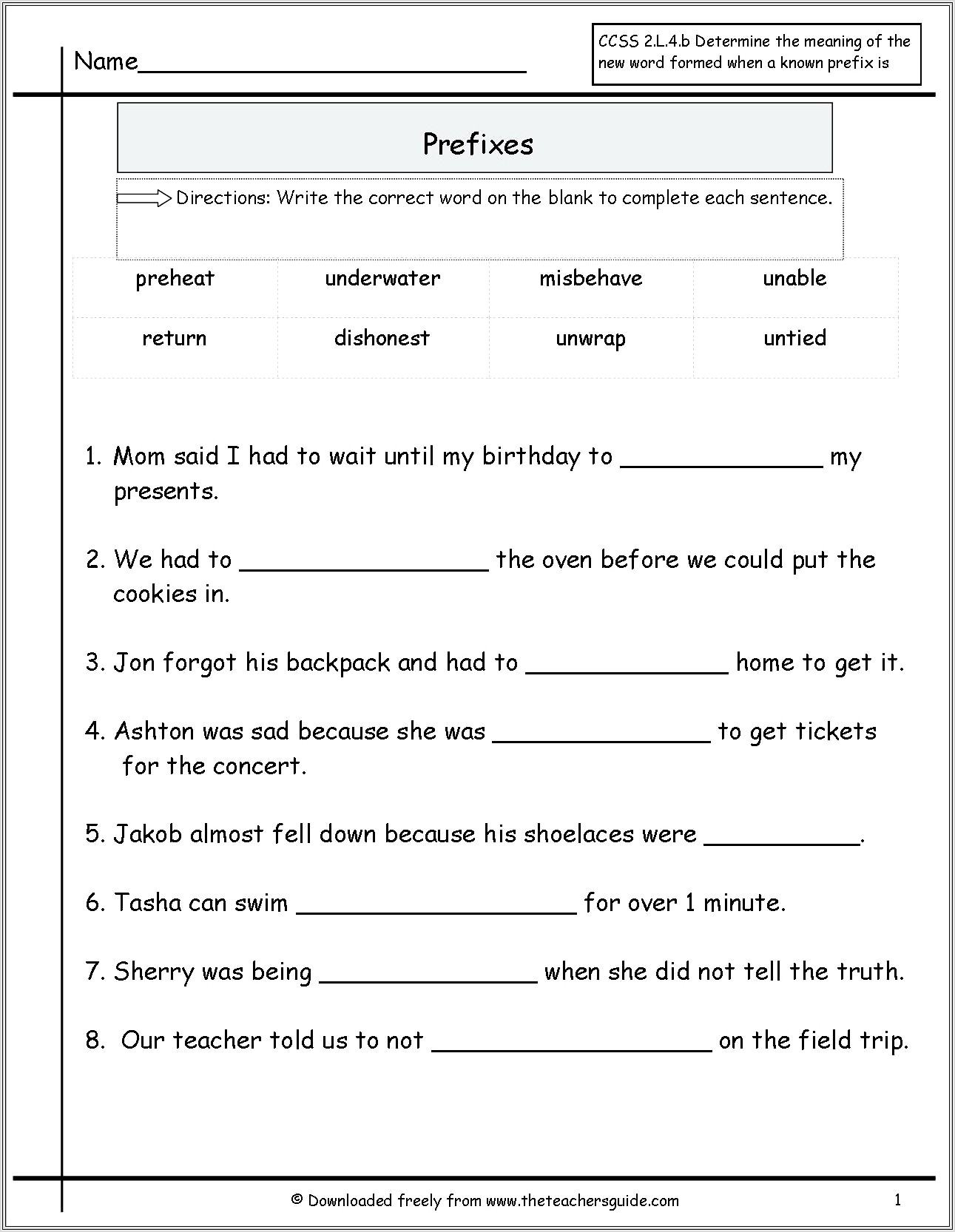 3rd Grade Cloud Worksheet