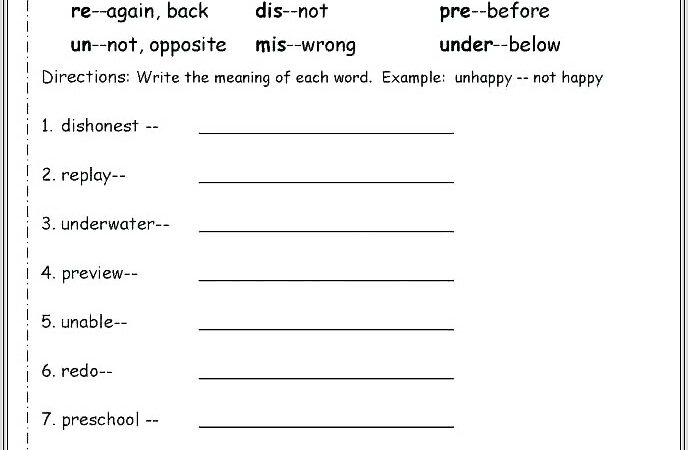 3rd Grade English Worksheets Nouns