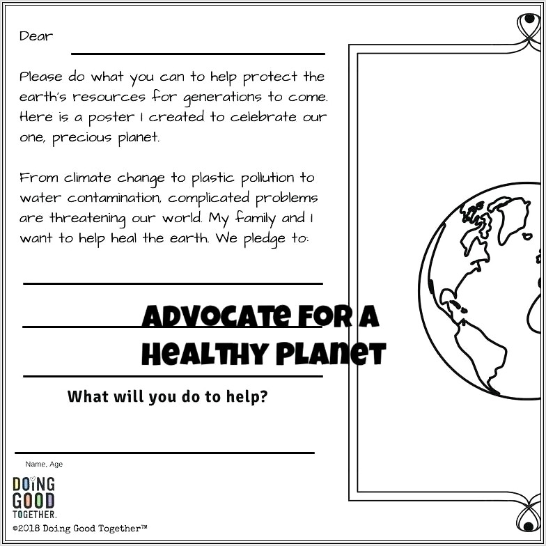 3rd Grade Pollution Worksheet