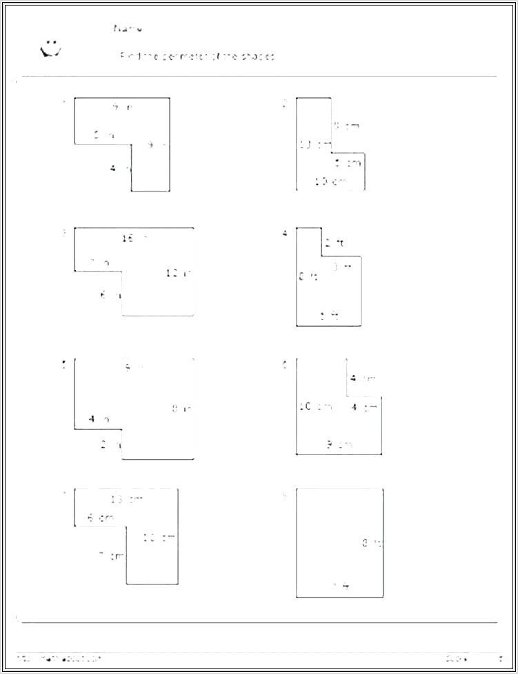 3rd Grade Square Units Worksheets