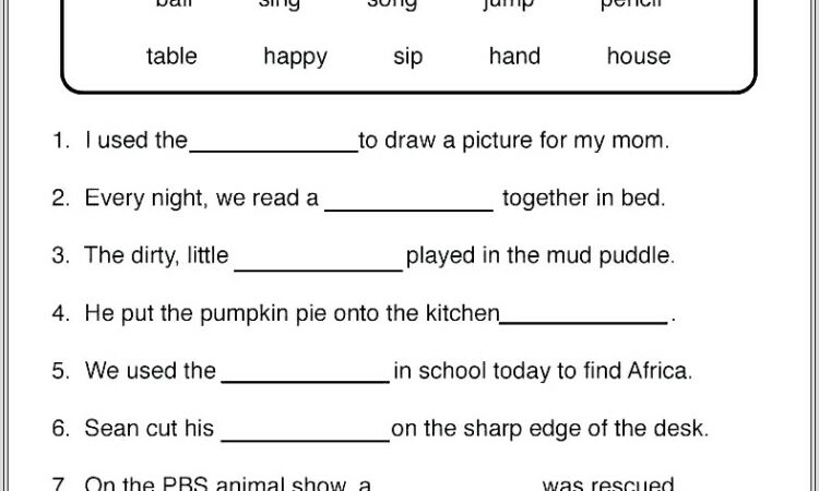 3rd Grade Worksheet On Pronouns