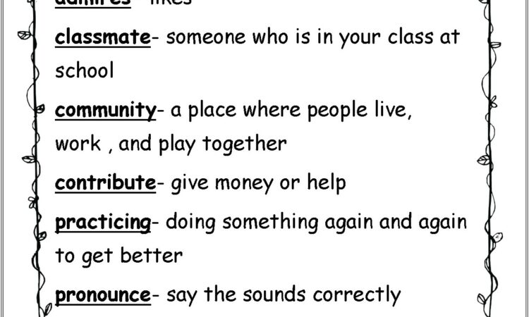 3rd Grade Worksheets Antonyms