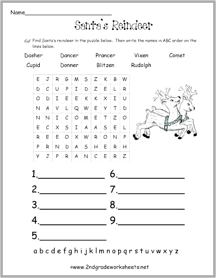 3rd Grade Worksheets Printables