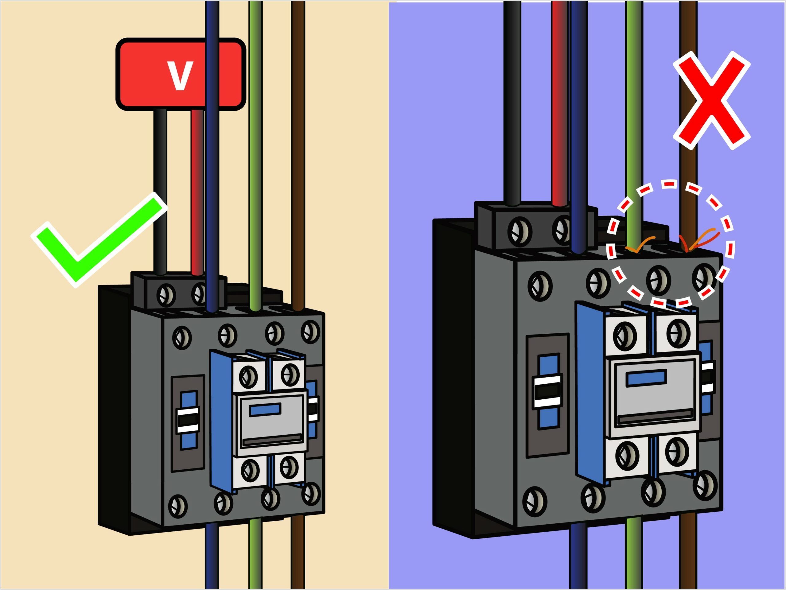 4 Pole Lighting Contactor Wiring Diagram
