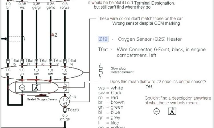 4 Wire Oxygen Sensor Diagram