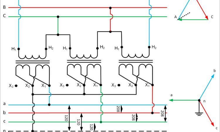 480v To 208v Transformer Wiring Diagram