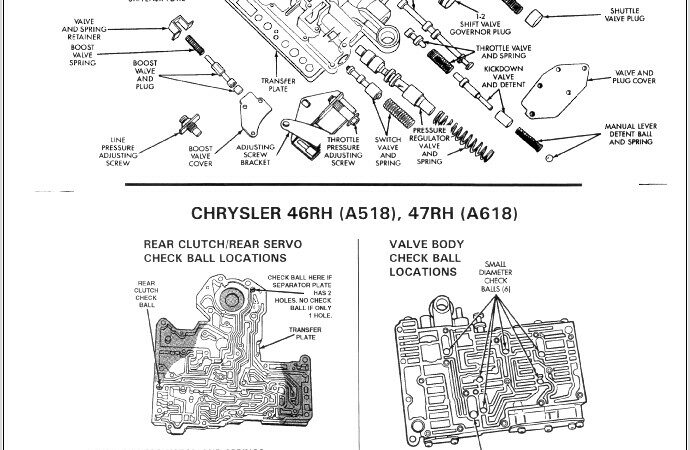 48re Valve Body Diagram