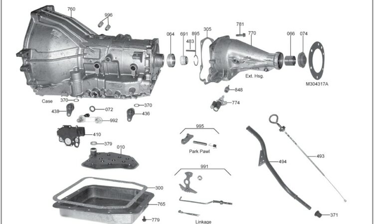 4r70w Transmission Rebuild Diagram