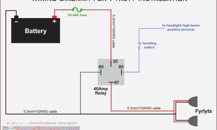 5 Pin Relay Connection Diagram