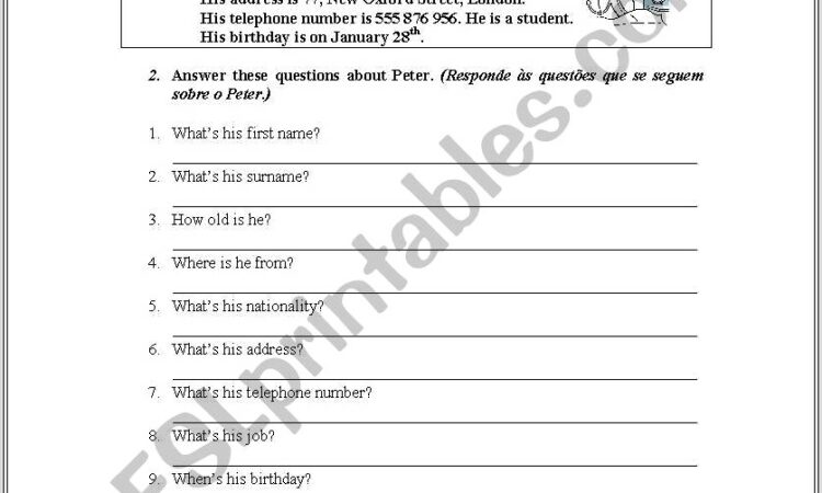 5th Grade Comprehension Worksheet