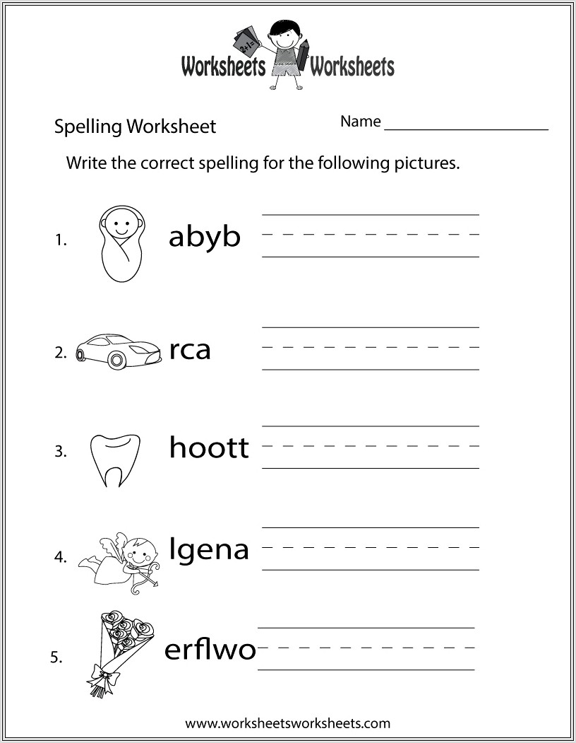 5th Grade English Worksheet Pdf