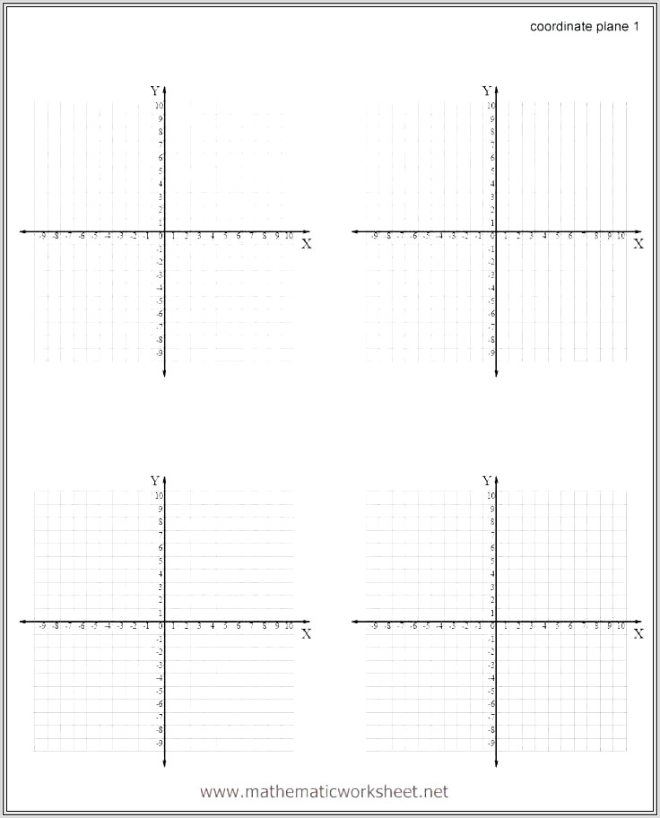 5th Grade Math Coordinate Grid Worksheets