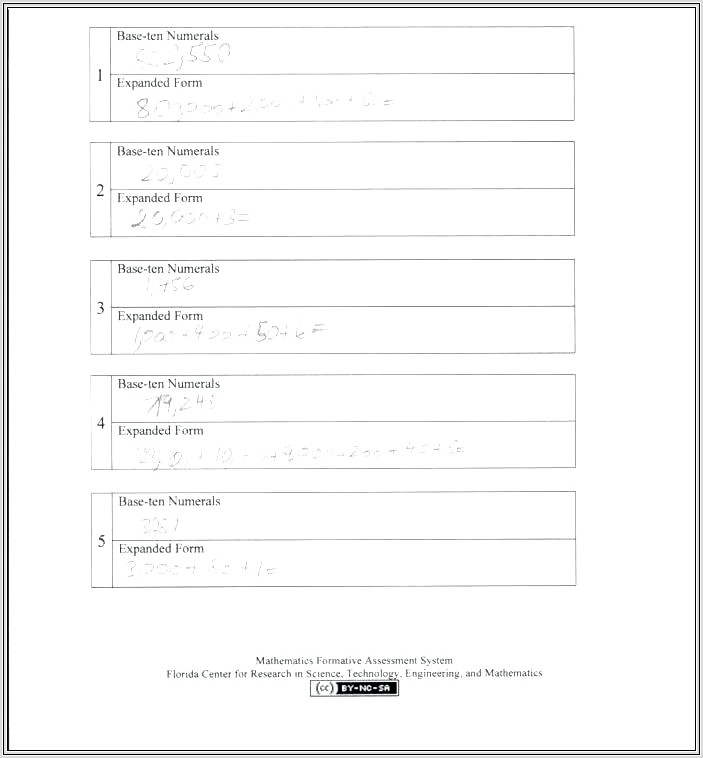 5th Grade Math Function Table Worksheets