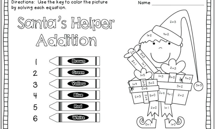 5th Grade Math Holiday Worksheets