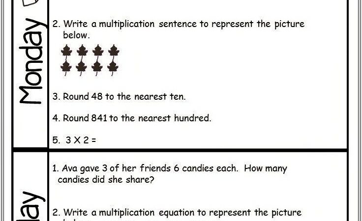 5th Grade Math Worksheets Homeschool