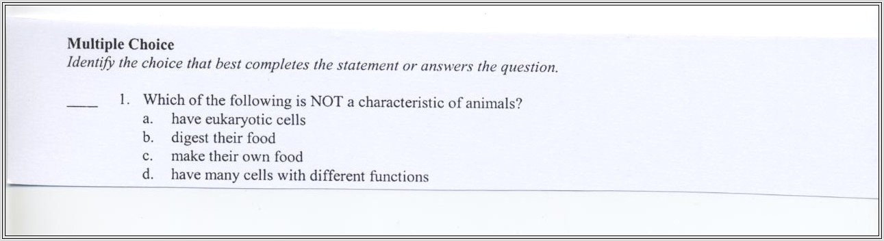 5th Grade Science Answers Questions