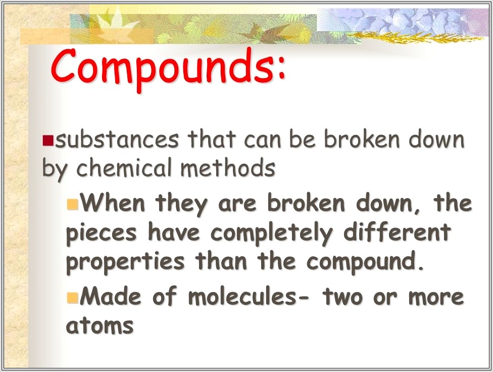 5th Grade Science Atoms