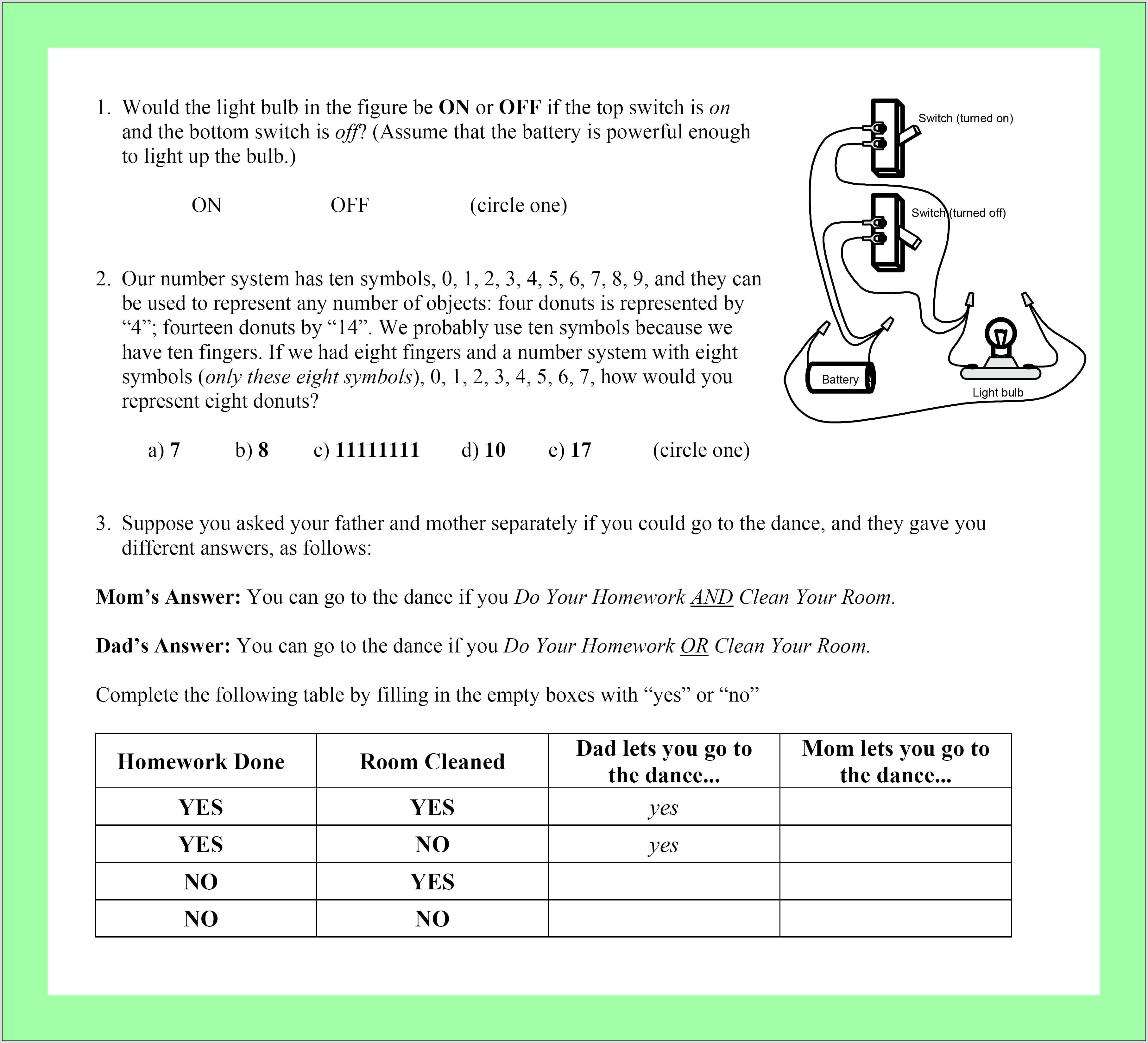 5th Grade Science Worksheets On Cells