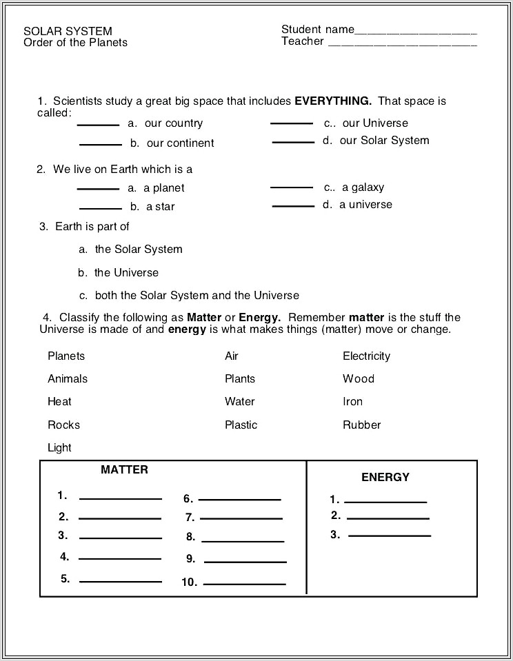 5th Grade Science Worksheets Weathering Erosion
