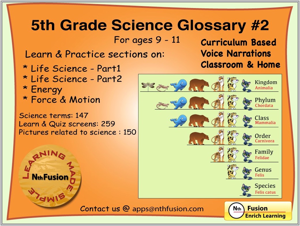 5th Grade Worksheets For Science