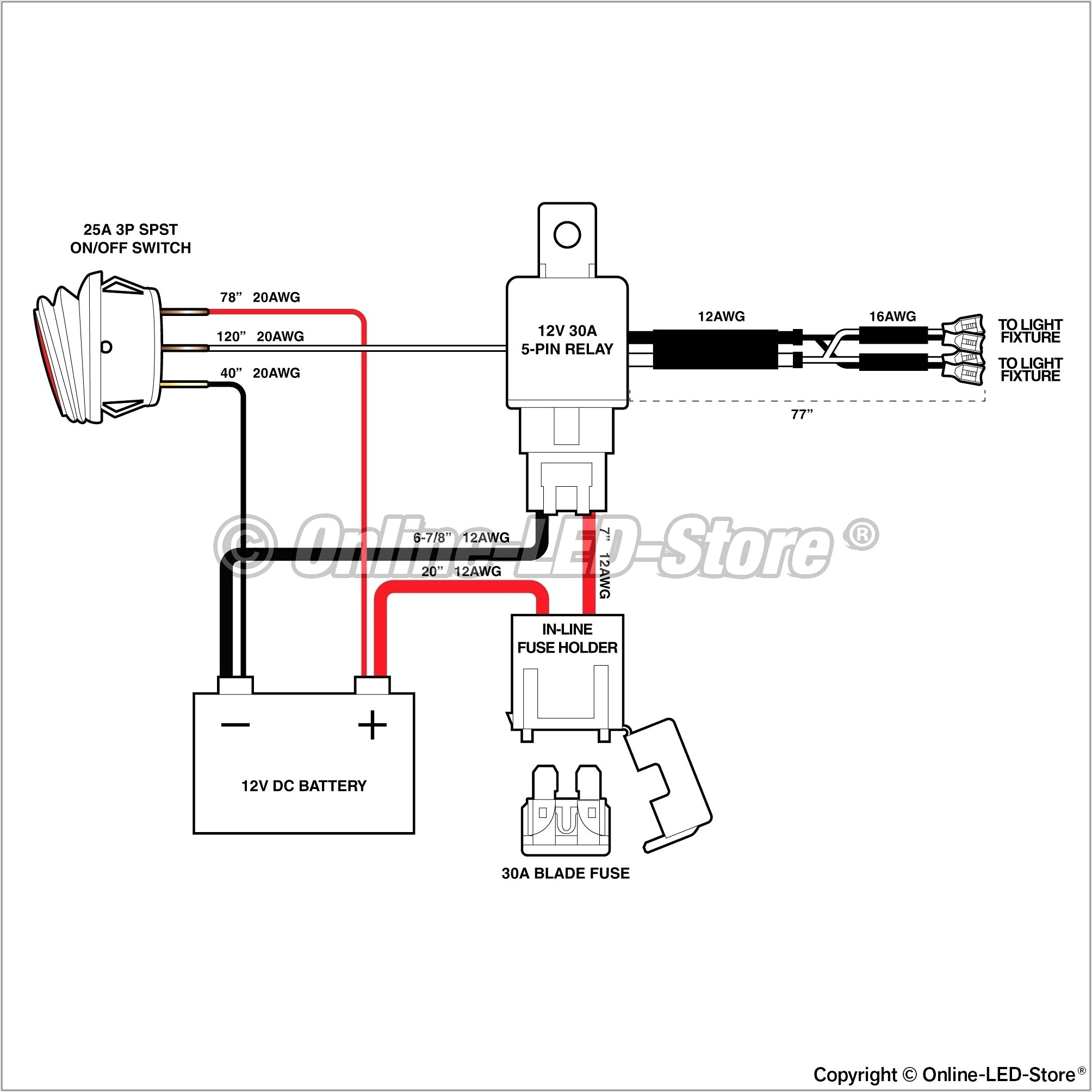 6 Pin Onoff Switch Wiring Diagram