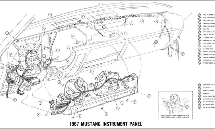 67 Mustang Turn Signal Wiring Diagram