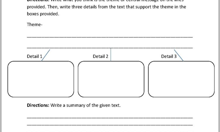 6th Grade English Literature Worksheets