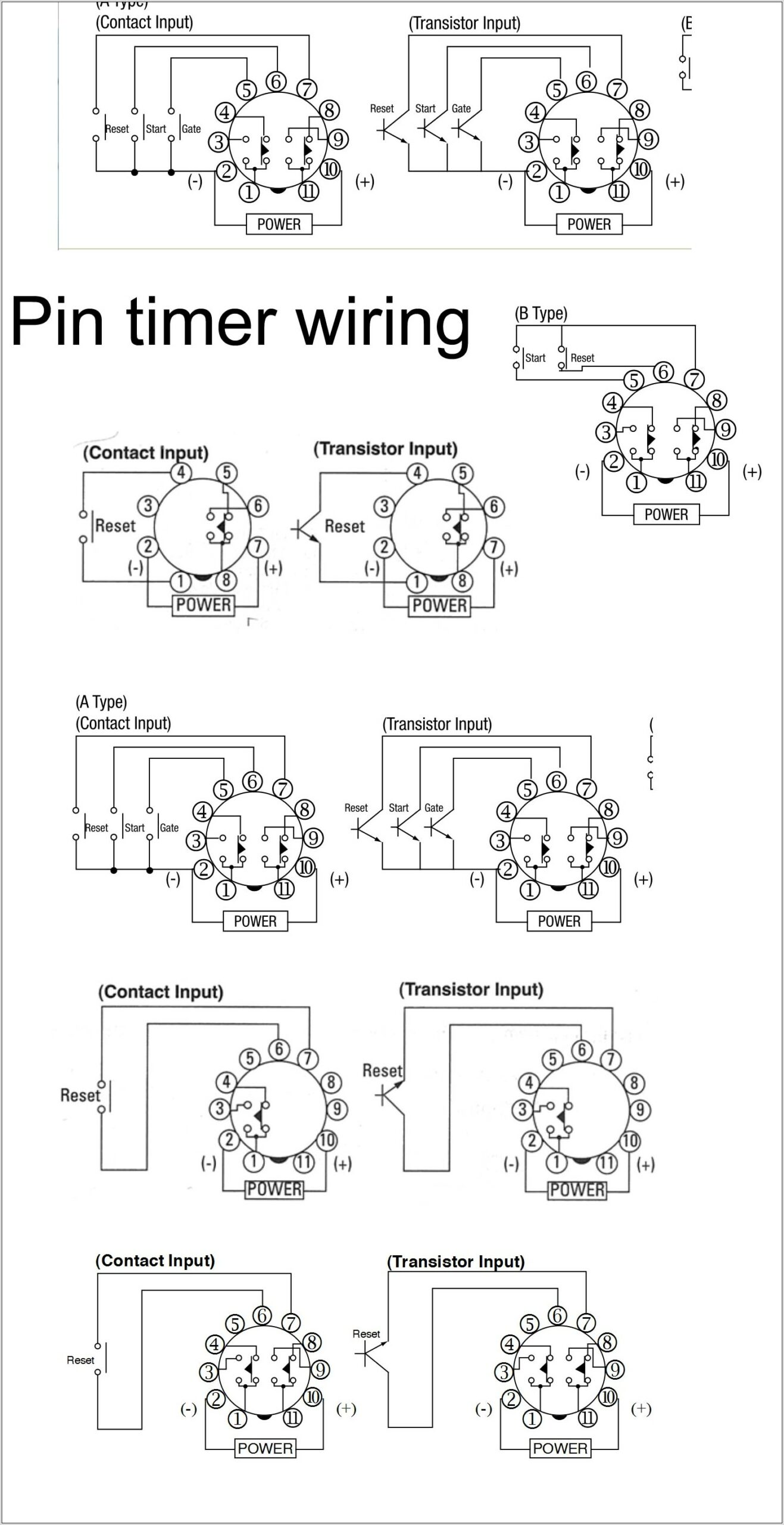 8 Pin Relay Socket Wiring Diagram