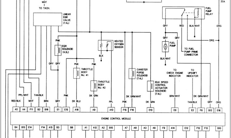 87 Chevy Truck Fuel Pump Wiring Diagram