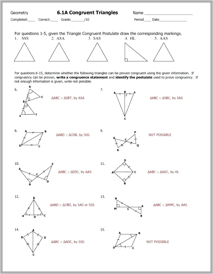8th Grade Math Similar Figures Worksheets