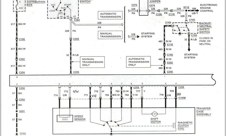 92 Ford Ranger Radio Wiring Diagram