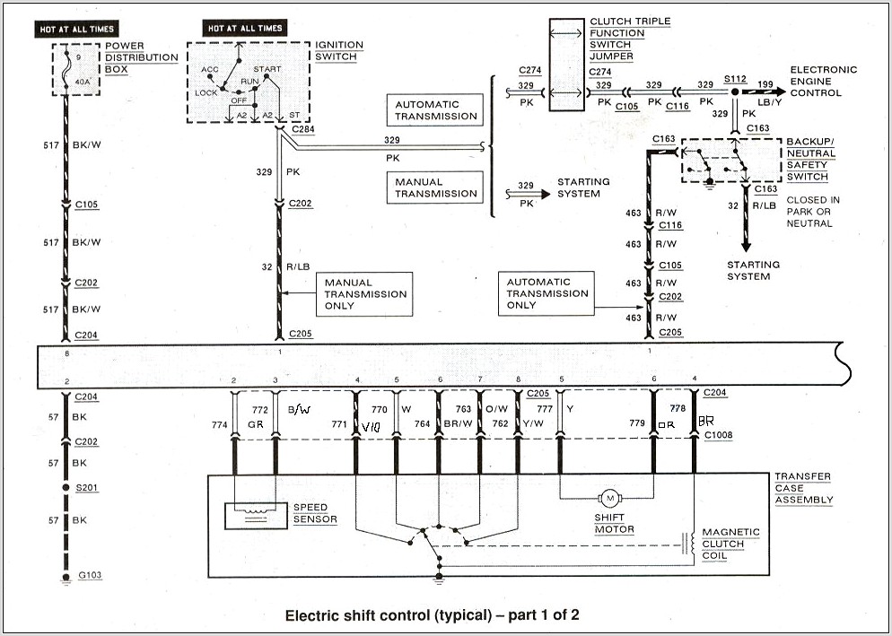 92 Ford Ranger Radio Wiring Diagram