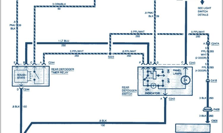 95 Chevy Blazer Wiring Diagram