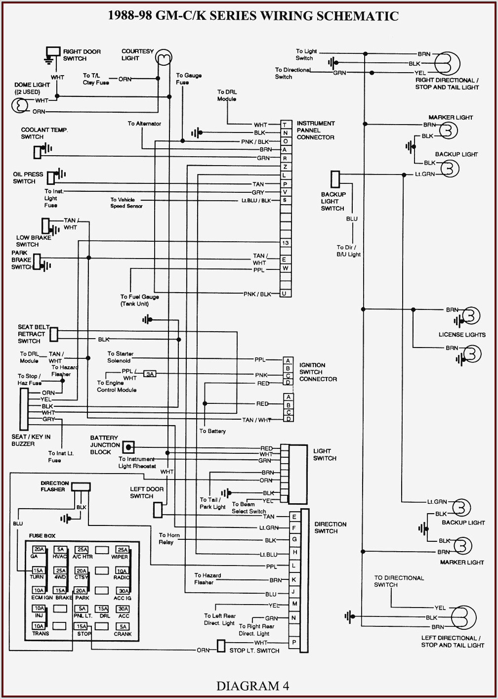 98 Chevy 4x4 Actuator Wiring Diagram