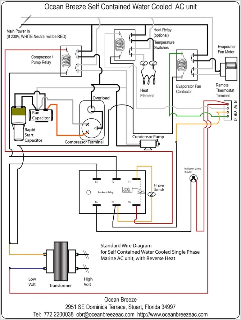 Ac Condenser Unit Wiring Diagram