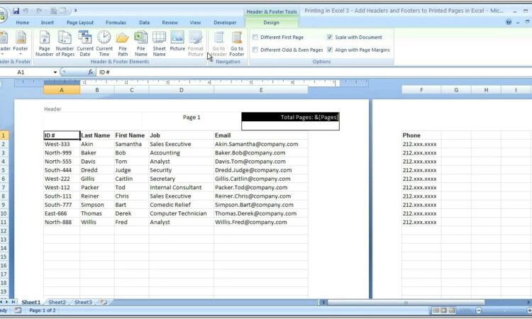 Adding A New Worksheet In Excel 2007