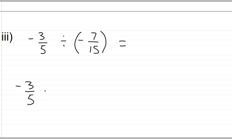 Adding Subtracting Multiplying Negative Numbers Worksheet