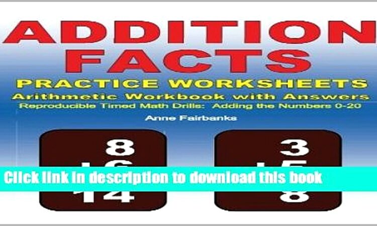 Addition Math Facts Timed Worksheets