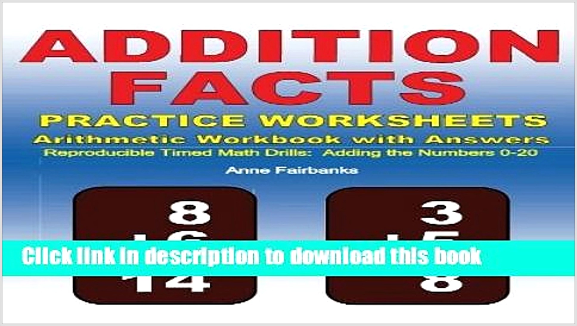 Addition Math Facts Timed Worksheets