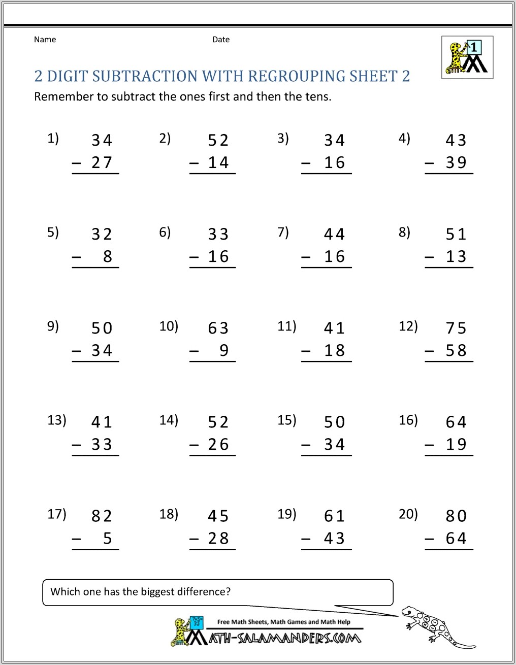 Addition Worksheets Second Grade Regrouping