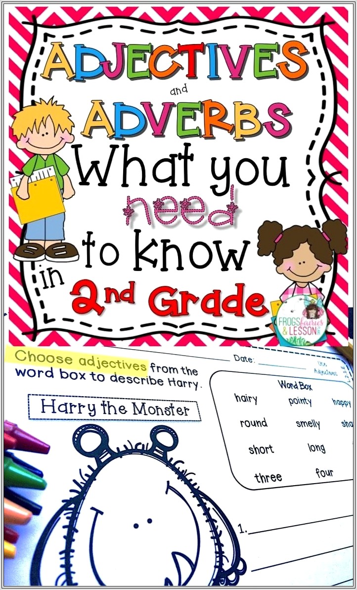 Adverbs Worksheet Second Grade