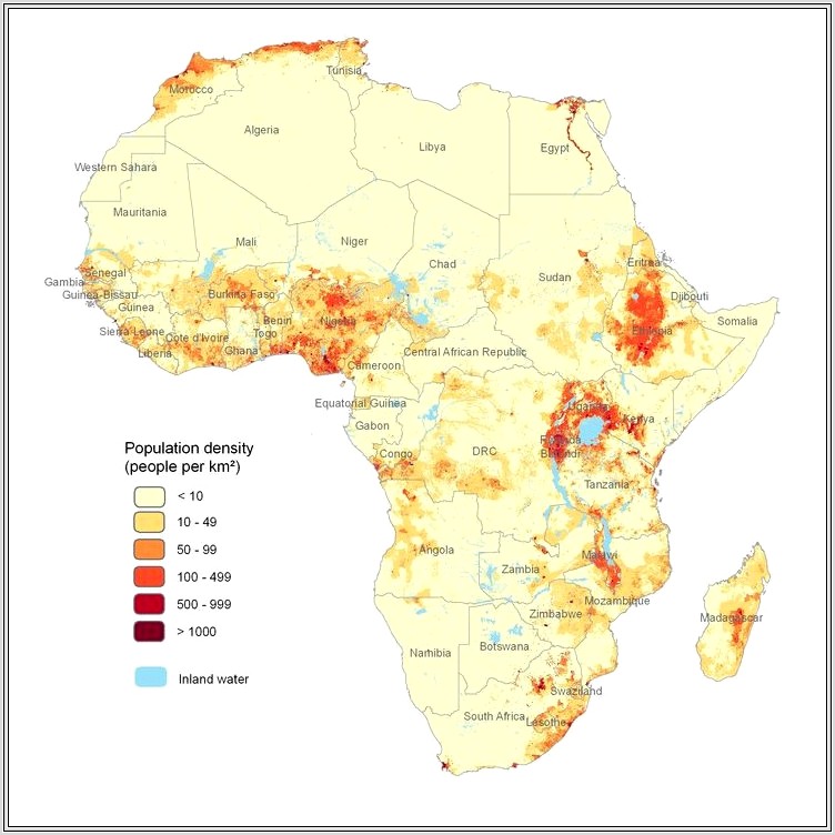 Africa Map Worksheet Pdf