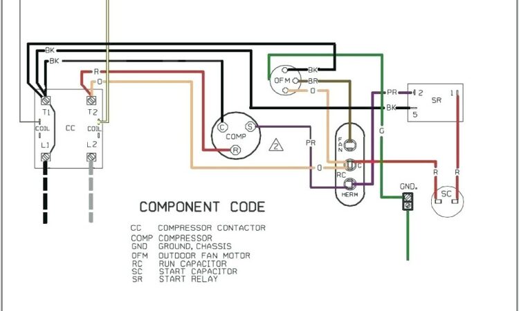 Air Compressor Capacitor Wiring Diagram