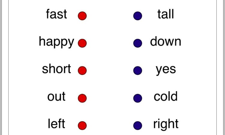 Antonym Word Search Worksheet