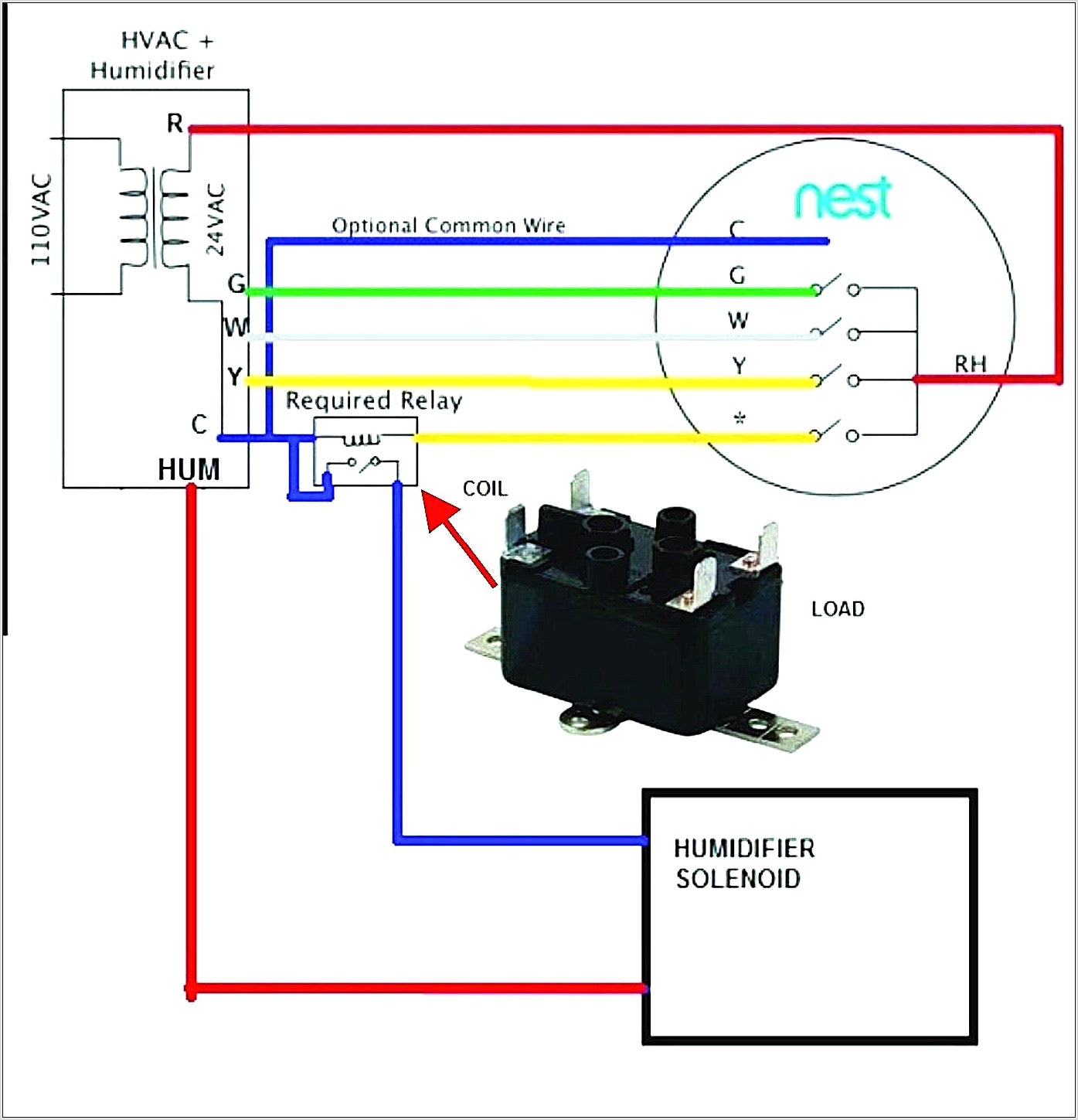 Aprilaire 4655 Wiring Diagram