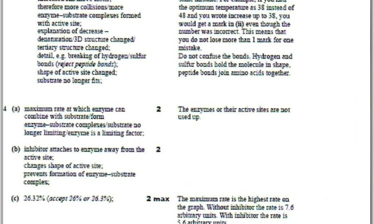 Aqa Science Student Worksheet Answers