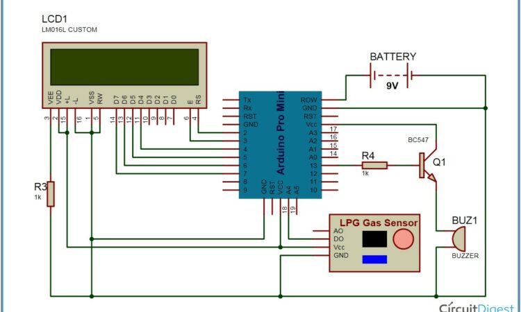 Arduino Buzzer Circuit Diagram