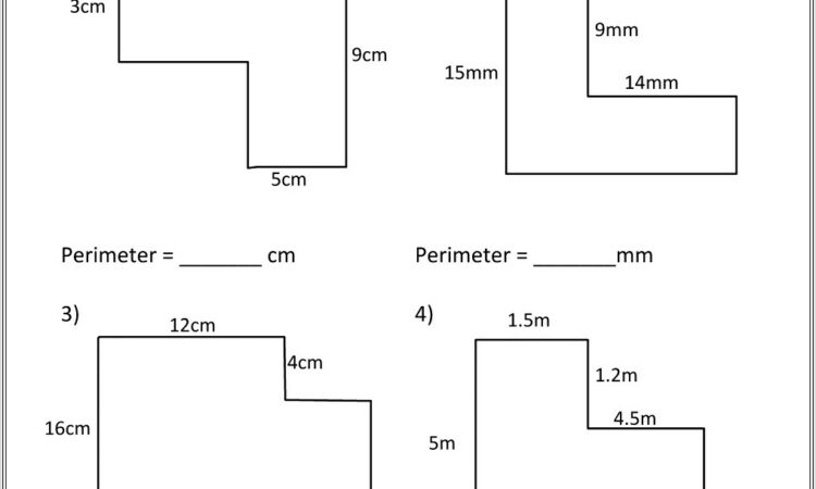 Area Of Irregular Shapes Worksheet With Answers