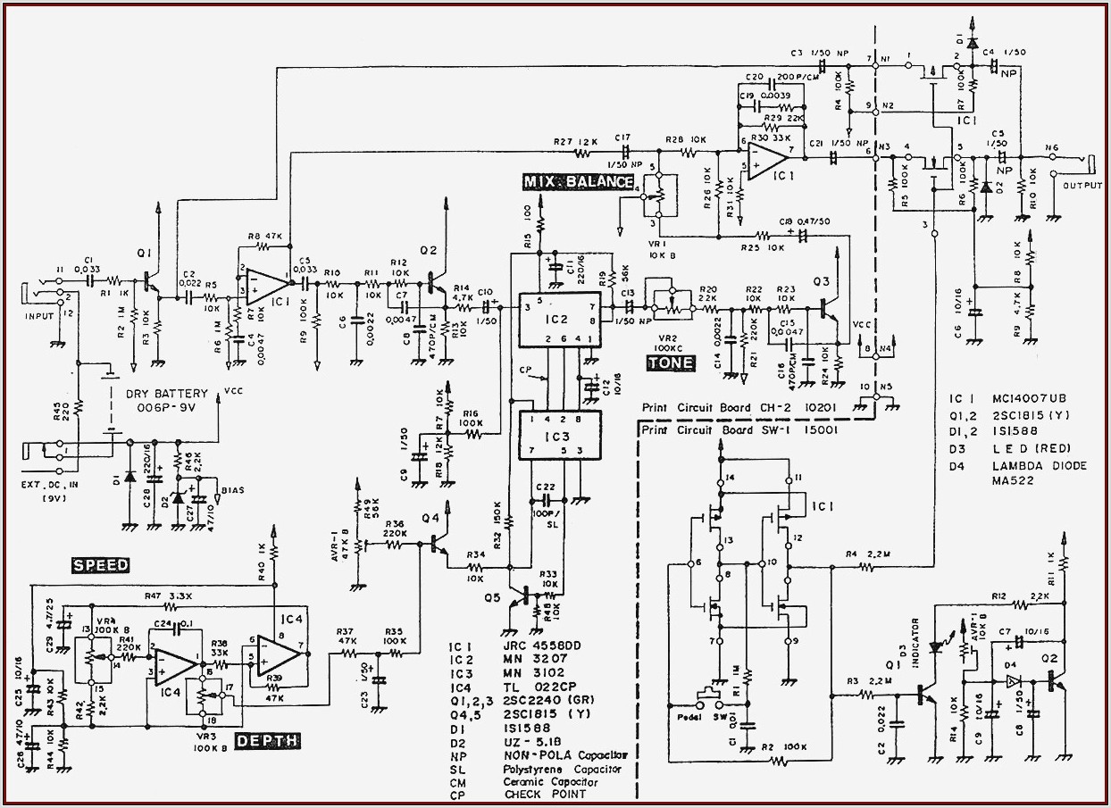Audio Mixer Amplifier Circuit Diagram