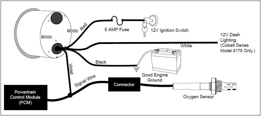 Autometer Air Fuel Gauge Wiring Diagram